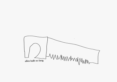 ALLES HALB SO LANG
