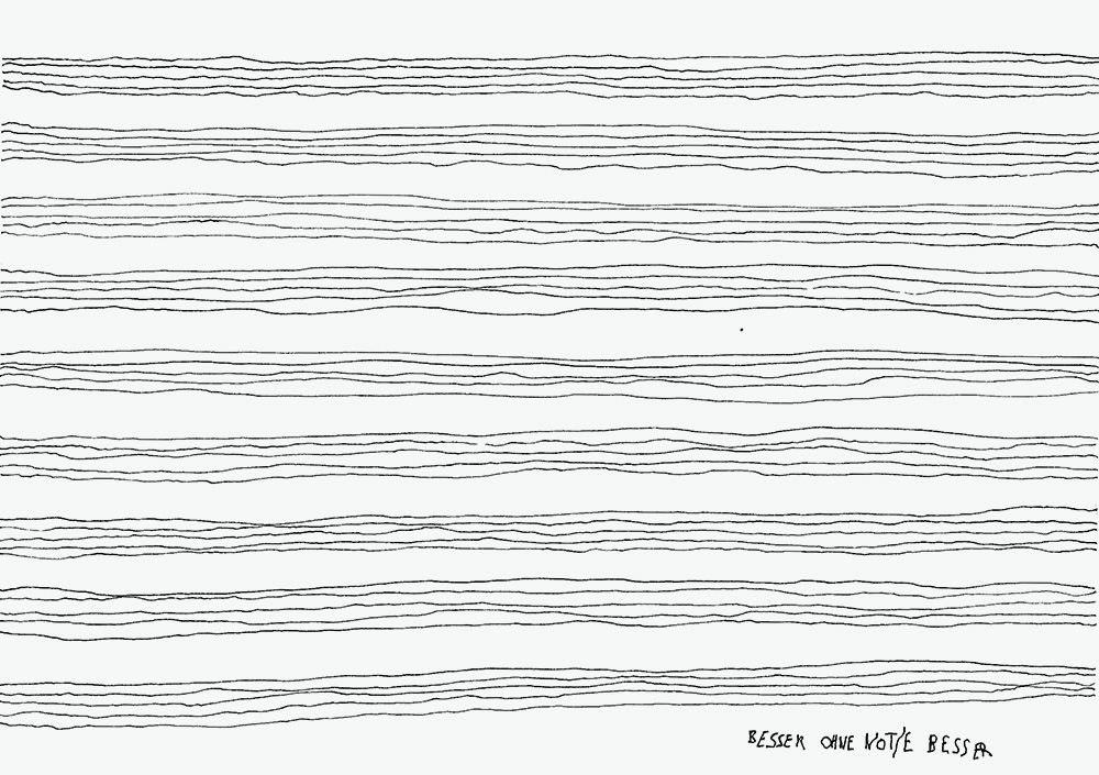 New project Stephan Froleyks: Better without a note.