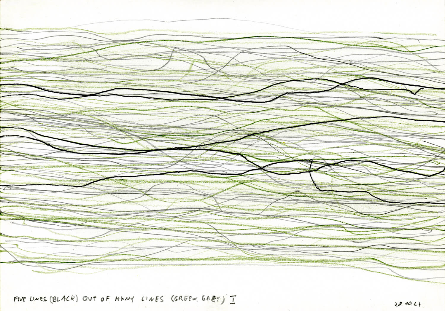 FIVE LINES (BLACK)